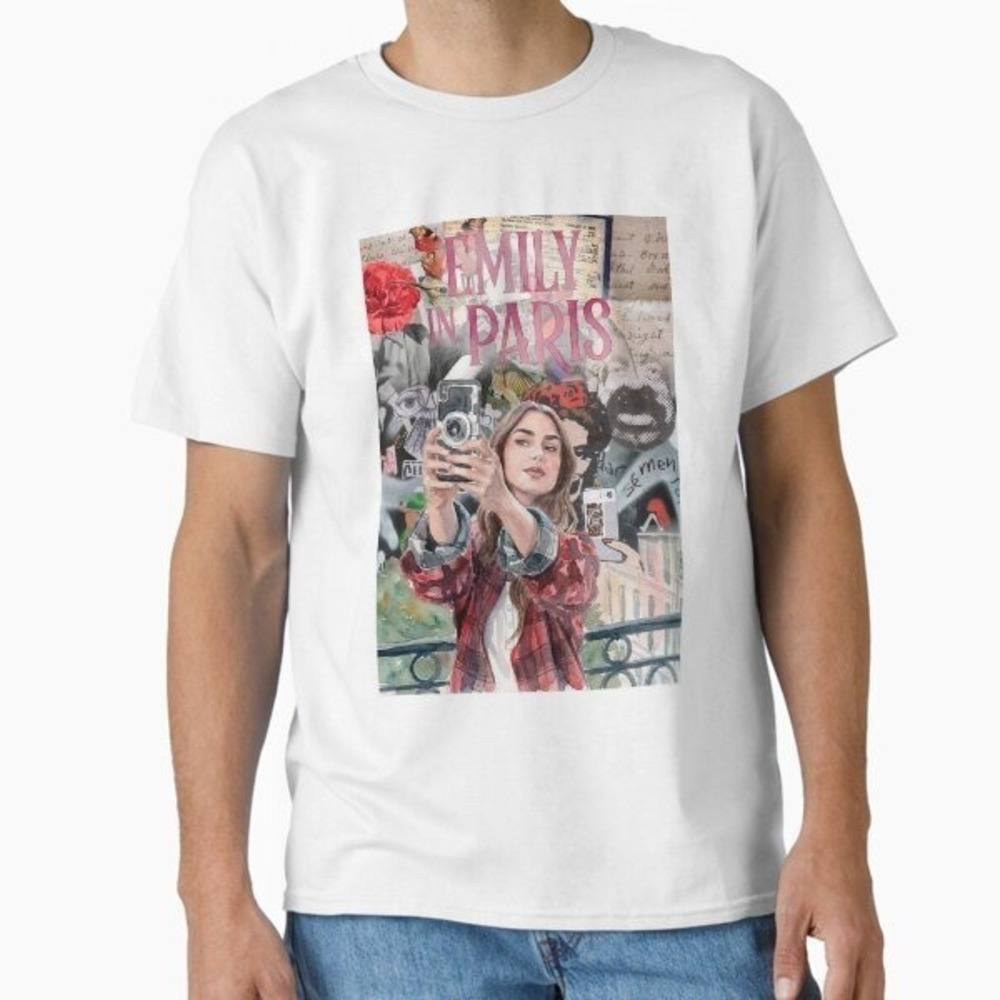 Emily In Paris City Escape Graphic Tee Daily Wear